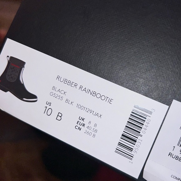 COPY - COACH RAIN BOOTIES SIZE 10 - Picture 7 of 7